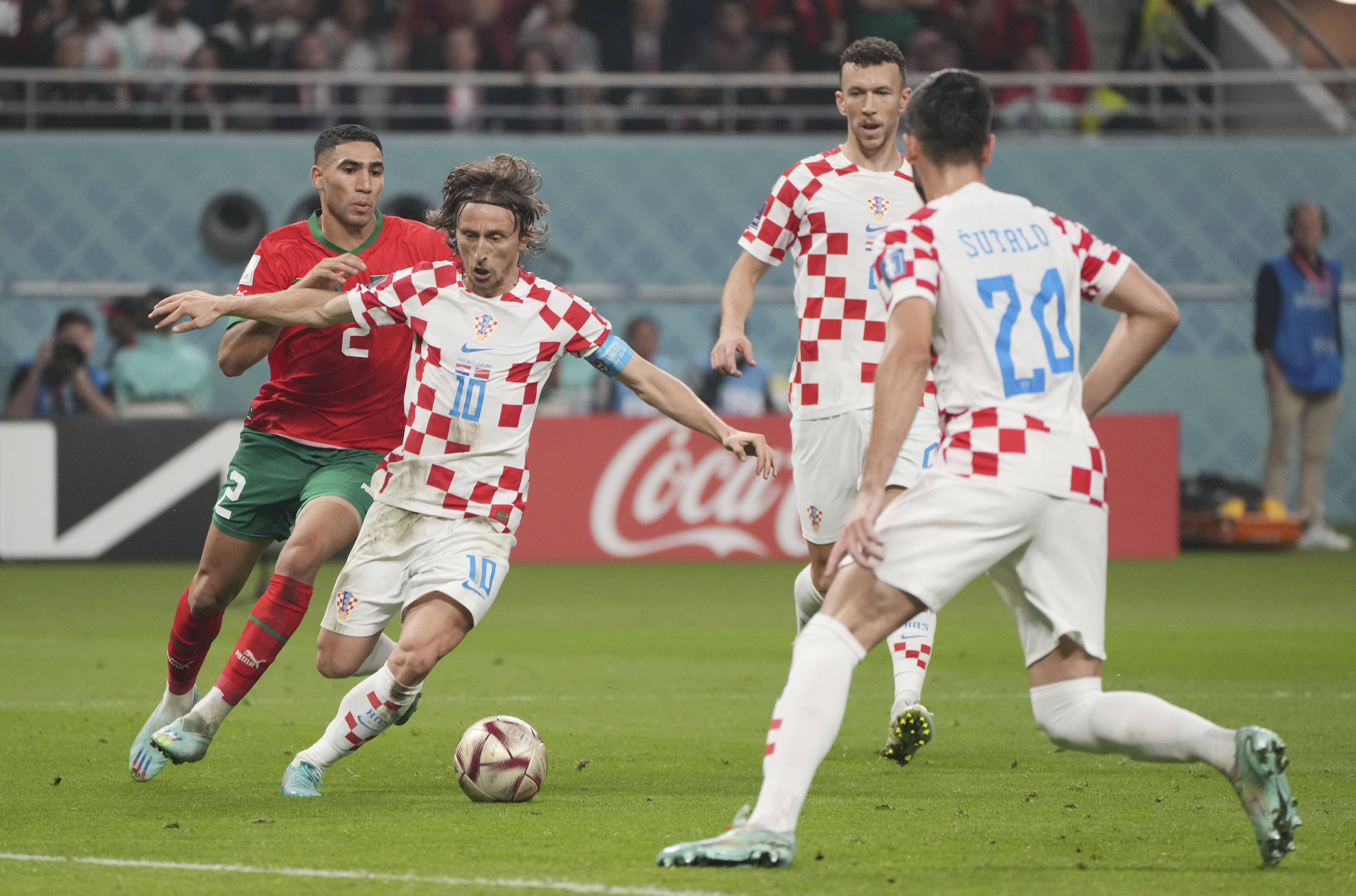 克罗地亚大比分负于西班牙，出局