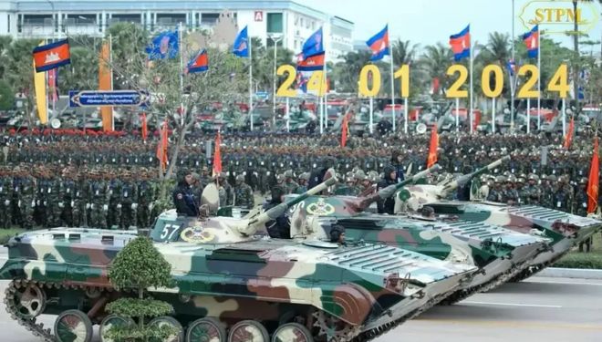 柬埔寨队在比赛中拼尽全力