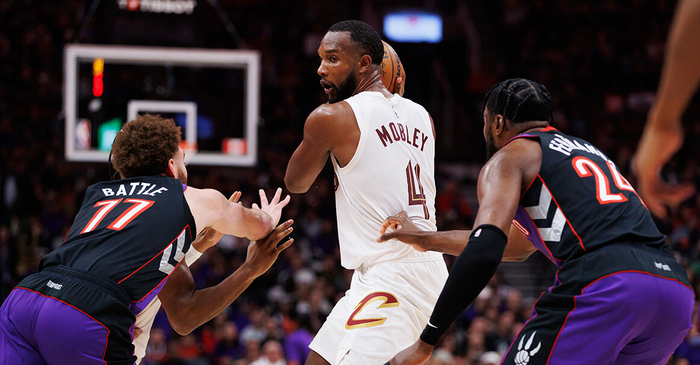 猛龙客场输给骑士，失去领先优势